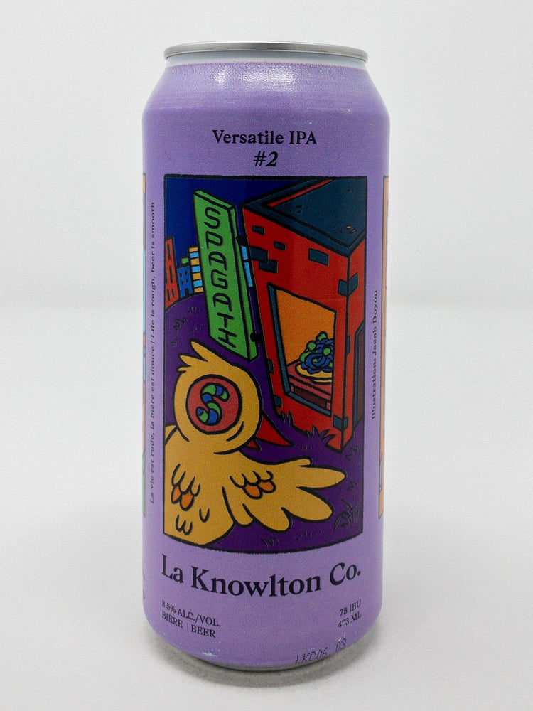 IPA Versatile #2 - Houblonnée - La Knowlton Co - Beau Dégât Bièrerie de Quartier
