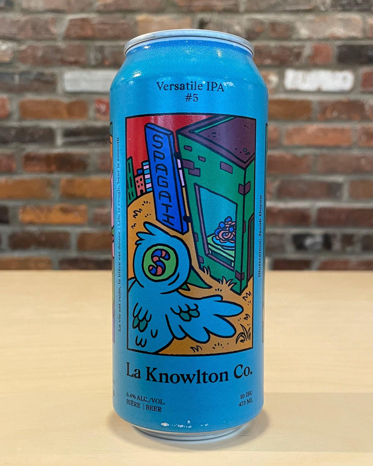 IPA Versatile #5 - Houblonnée - La Knowlton Co - Beau Dégât Bièrerie de Quartier
