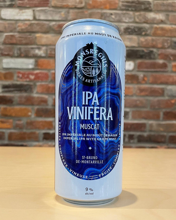 IPA Vinifera Muscat - Houblonnée - MonsRegius - Beau Dégât Bièrerie de Quartier