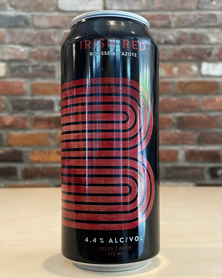 Irish Red à L'Azote - Ambrée - Beauregard, Brasserie et Distillerie - Beau Dégât Bièrerie de Quartier
