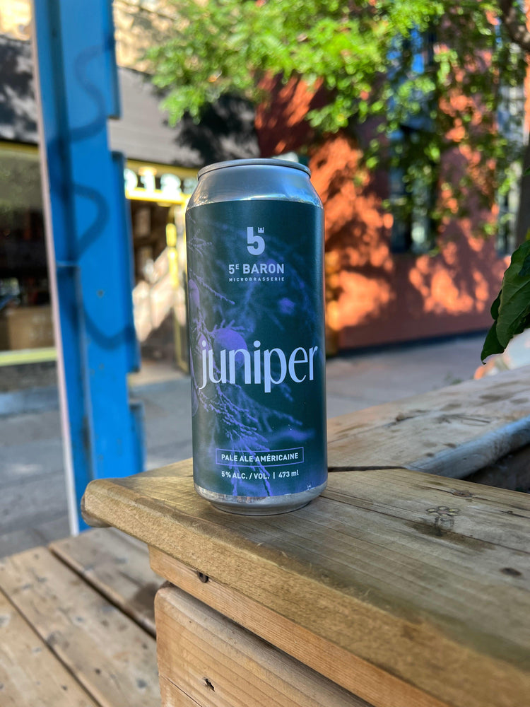 Juniper - Soif - 5e Baron - Beau Dégât Bièrerie de Quartier