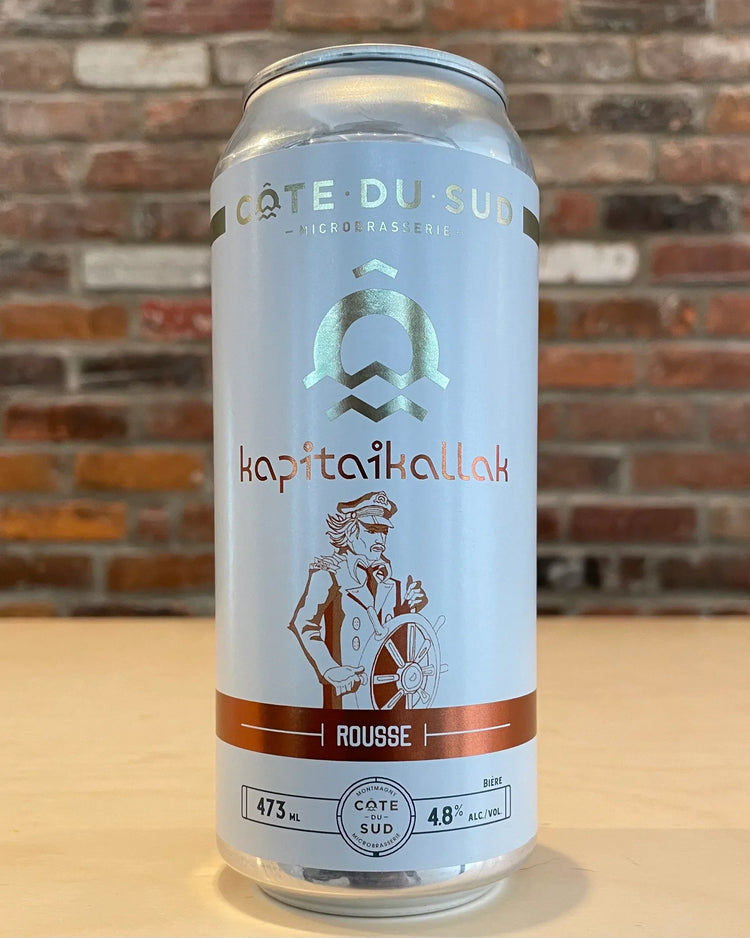KAPITAIKALLAK - Ambrée - Microbrasserie Côte Du Sud - Beau Dégât Bièrerie de Quartier