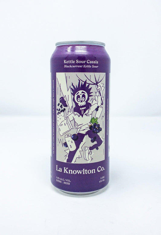 Kettle Sour Cassis - Sûre - La Knowlton Co - Beau Dégât Bièrerie de Quartier