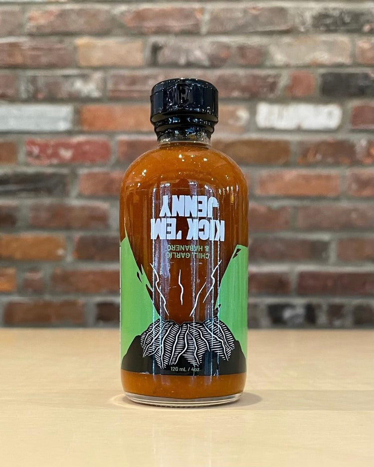 Kick 'Em Jenny Hot Sauce - Sauce Piquante - Hatari Bros. - Beau Dégât Bièrerie de Quartier