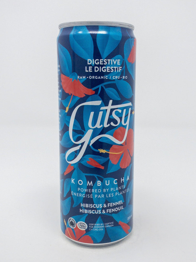 Kombucha le digestif | hibiscus & fenouil - Kombucha - Gutsy Kombucha - Beau Dégât Bièrerie de Quartier