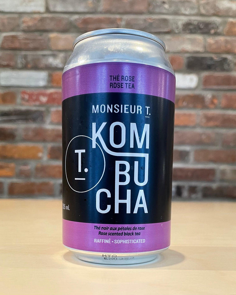 KOMBUCHA THÉ ROSE - Kombucha - Monsieur T. - Beau Dégât Bièrerie de Quartier