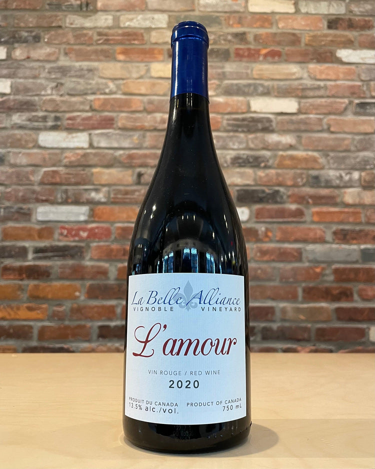 L'Amour - Vin Rouge - Blanc - Vignoble La Belle Alliance - Beau Dégât Bièrerie de Quartier