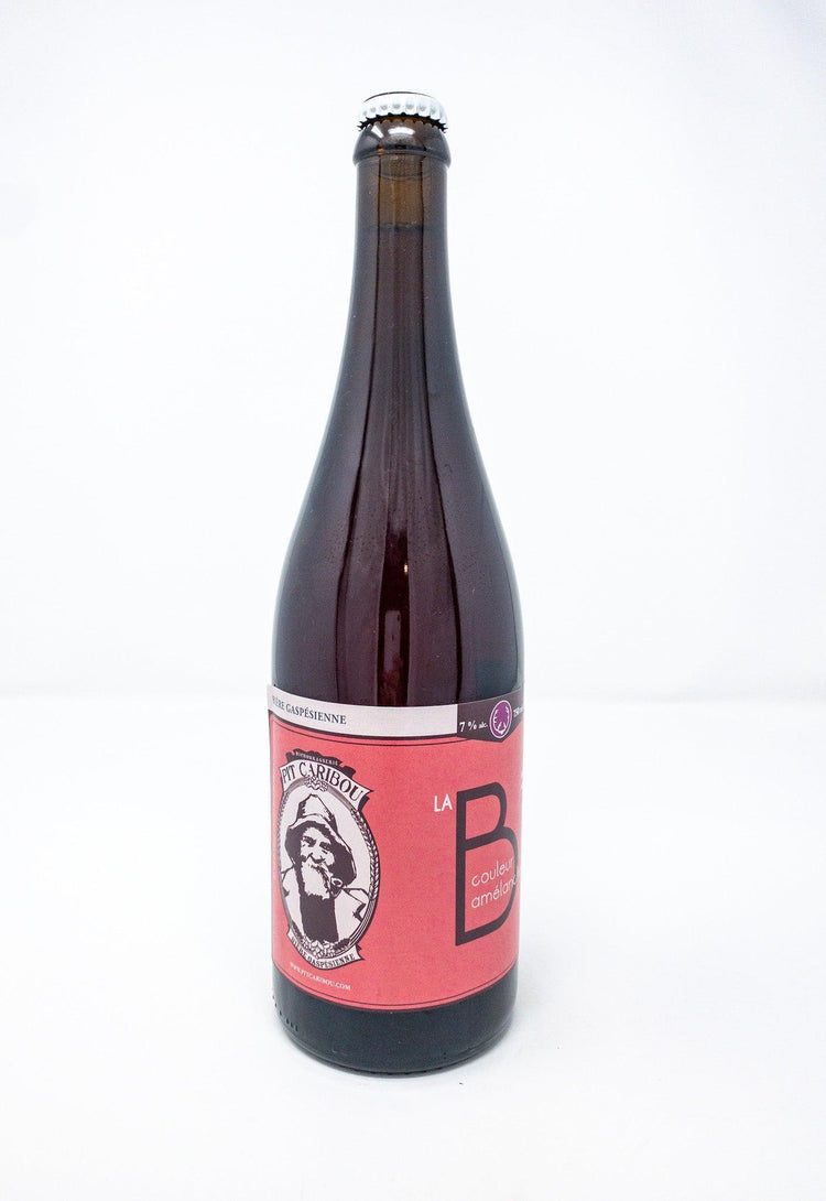 La B Amélanche - Blanche - Microbrasserie Pit Caribou - Beau Dégât Bièrerie de Quartier