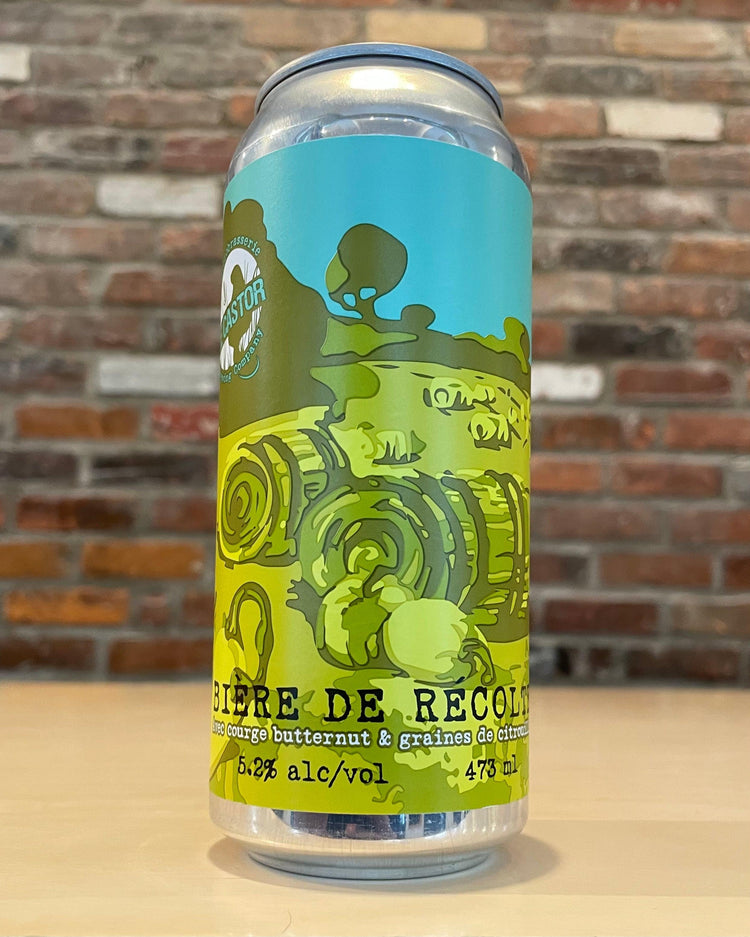 La Bière de Récolte - Ambrée - Le Castor - Beau Dégât Bièrerie de Quartier
