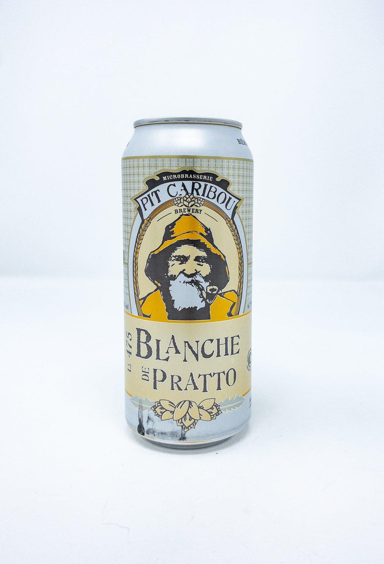La Blanche de Pratto - Blanche - Microbrasserie Pit Caribou - Beau Dégât Bièrerie de Quartier