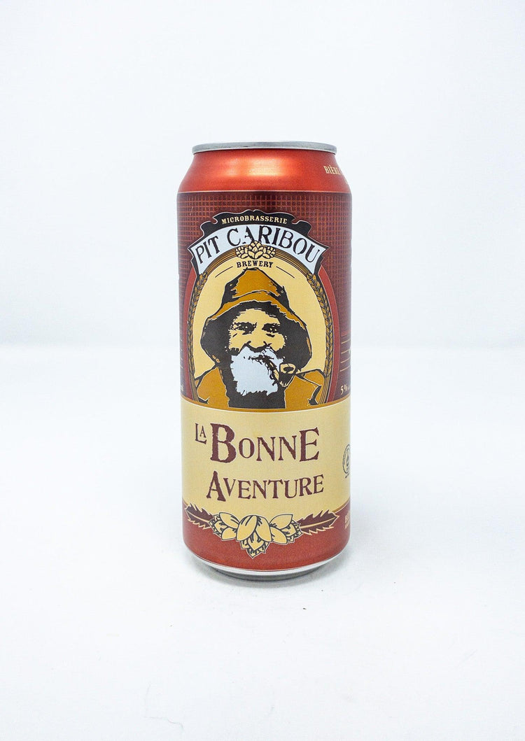 La Bonne Aventure - Ambrée - Microbrasserie Pit Caribou - Beau Dégât Bièrerie de Quartier