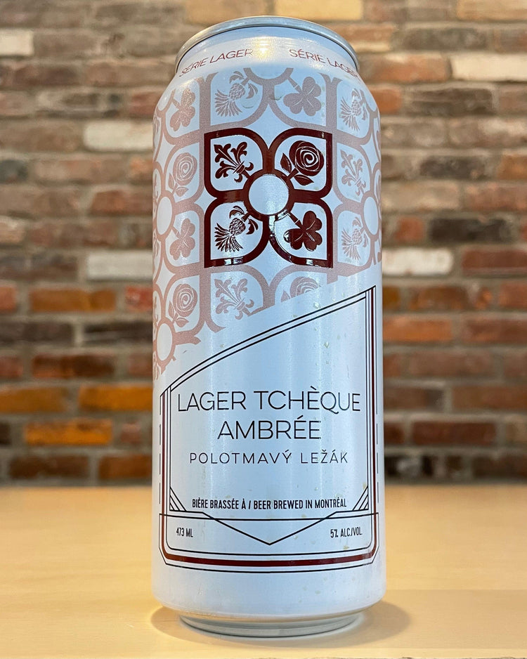 Lager Tchèque Ambrée - Ambrée - 4 Origines - Beau Dégât Bièrerie de Quartier