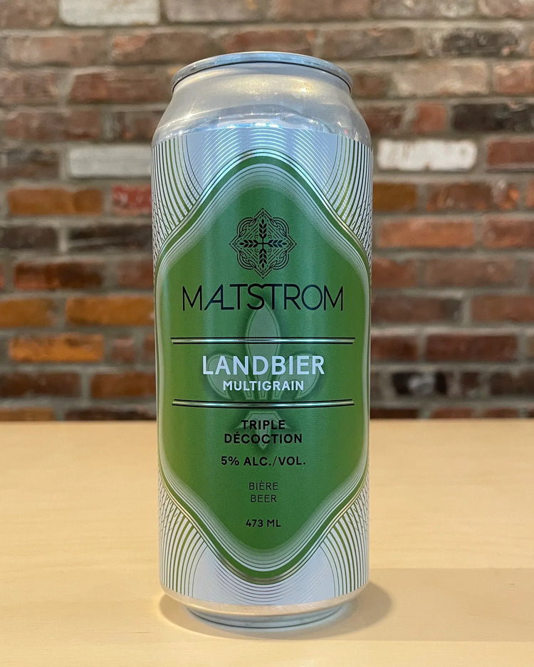 Landbier Multigrain - Soif - Maltstrom - Beau Dégât Bièrerie de Quartier