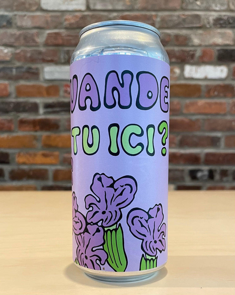 Lavande Tu Ici? - Blanche - À La Dérive - Beau Dégât Bièrerie de Quartier