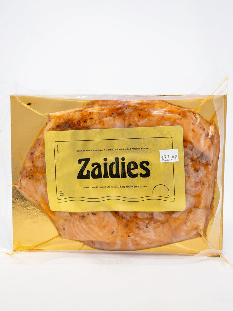 Le Fameux Saumon Fumé - Prêt à Manger - Zaidie's - Beau Dégât Bièrerie de Quartier
