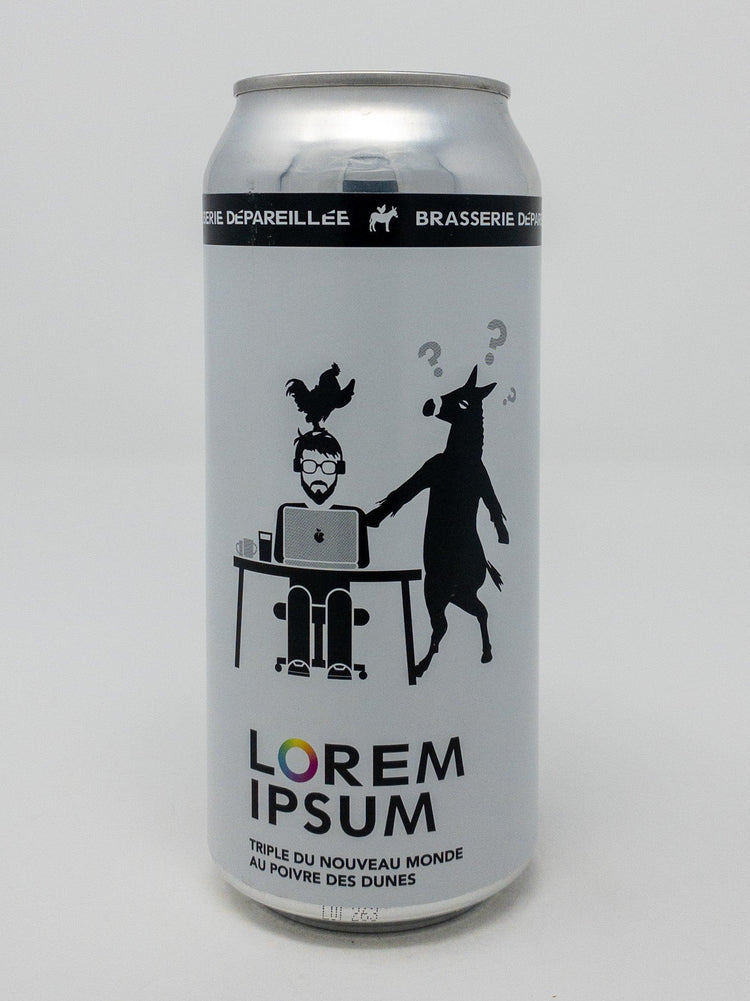 Lorem Ipsum - Complexe - Brasserie Dépareillée - Beau Dégât Bièrerie de Quartier