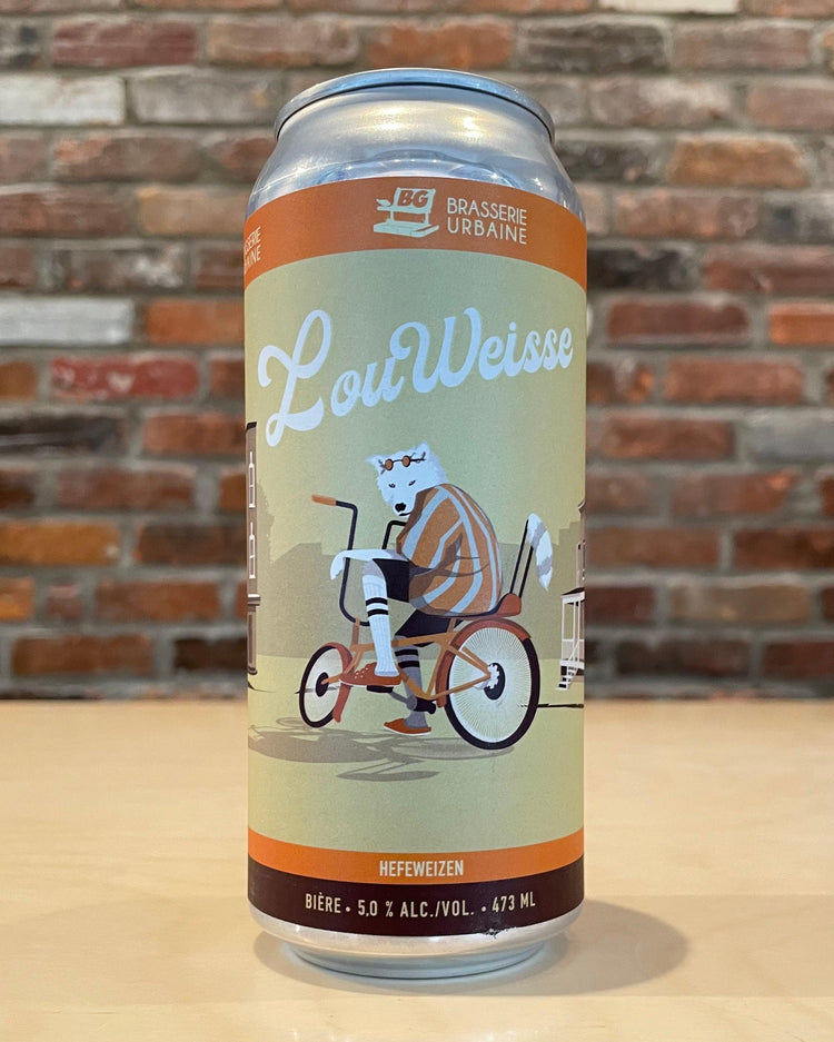 Lou Weisse - Blanche - BG Brasserie Urbaine - Beau Dégât Bièrerie de Quartier