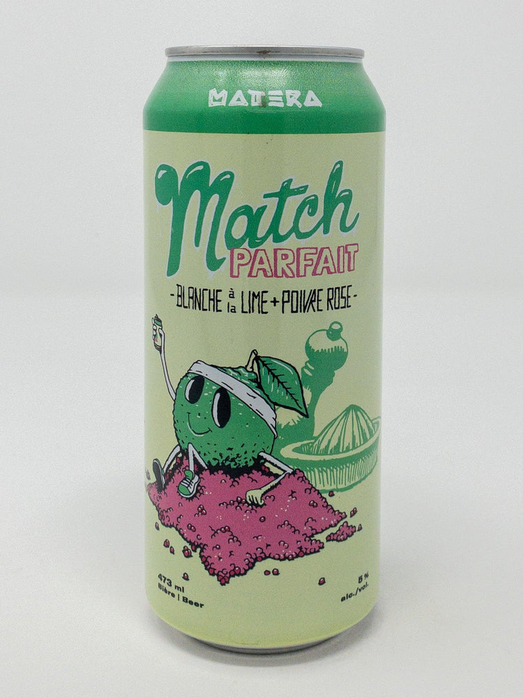 Match Parfait - Blanche - Matera - Beau Dégât Bièrerie de Quartier