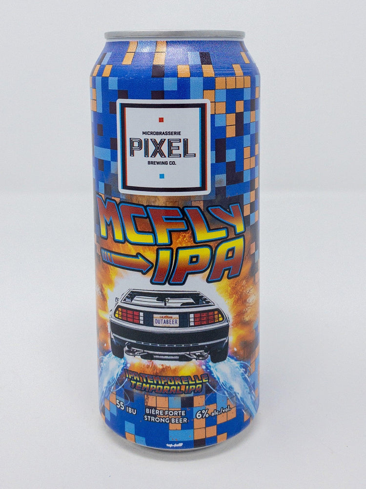 McFly IPA DDH - Houblonnée - Pixel - Beau Dégât Bièrerie de Quartier