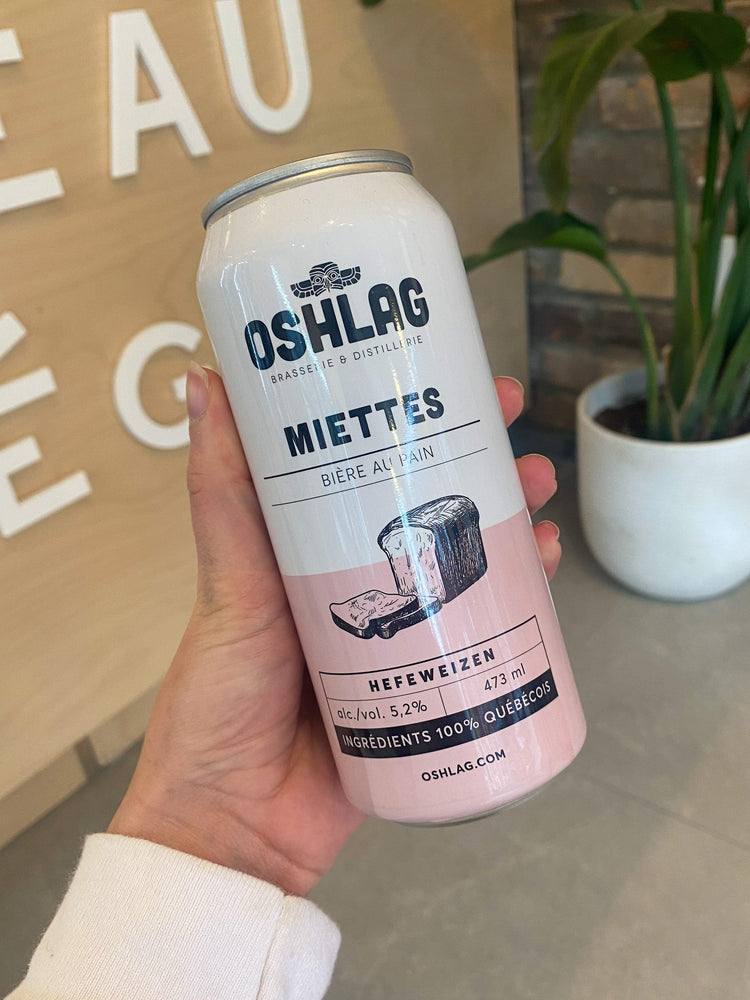 Miettes - Blanche - Oshlag - Beau Dégât Bièrerie de Quartier