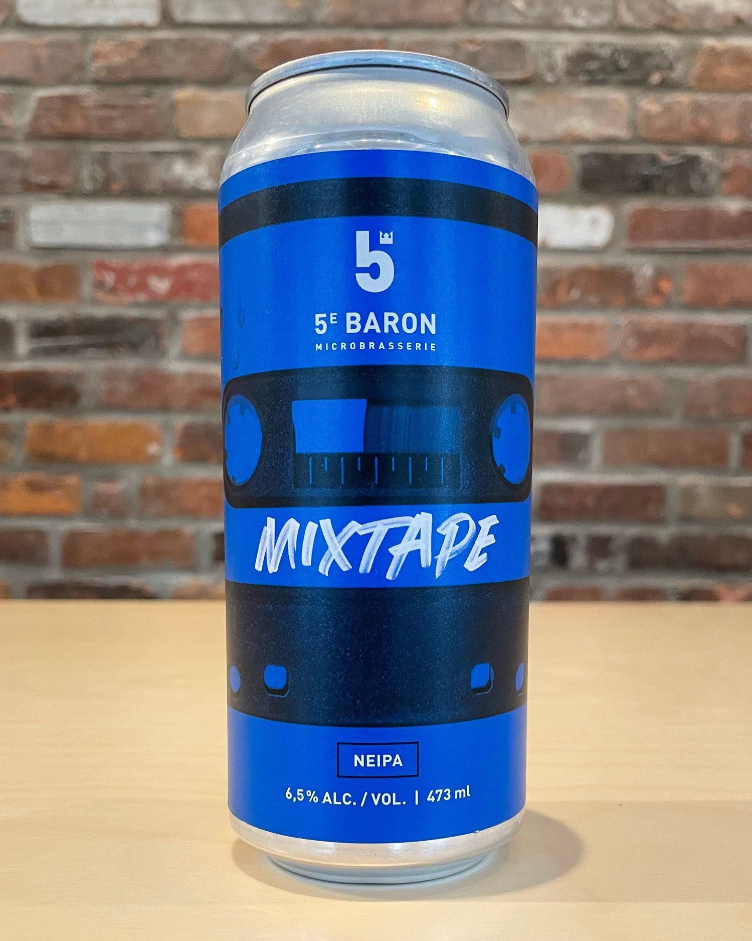 Mixtape Bleue - Soif - 5e Baron - Beau Dégât Bièrerie de Quartier