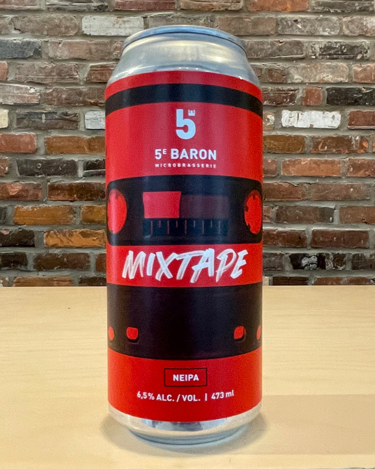 Mixtape Rouge - Houblonnée - 5e Baron - Beau Dégât Bièrerie de Quartier