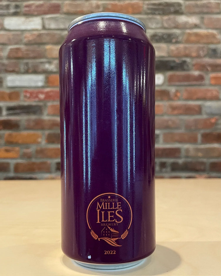 Monochrome Bourgogne - Vin de Seigle Rhye Whiskey - Soif - Milles Îles - Beau Dégât Bièrerie de Quartier