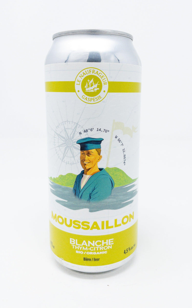 Moussaillon BIO (1930) - Blanche - Le Naufrageur - Beau Dégât Bièrerie de Quartier