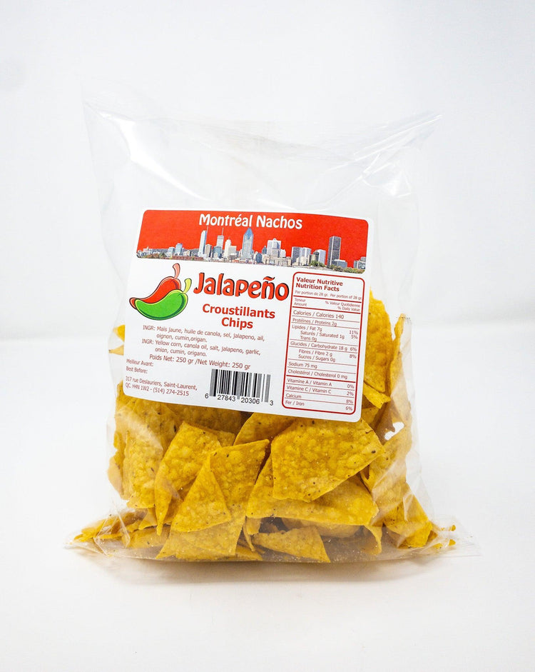 Nachos Jalapeno - Snack - Montréal Nachos - Beau Dégât Bièrerie de Quartier