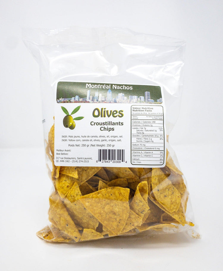 Nachos Olive - Snack - Montréal Nachos - Beau Dégât Bièrerie de Quartier