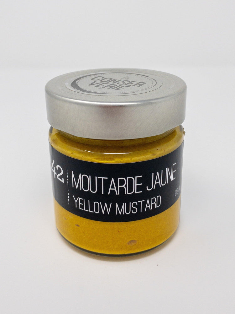 No42 Moutarde jaune - Condiment - La Conserverie - Beau Dégât Bièrerie de Quartier