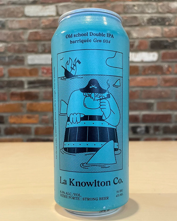 Old School Double IPA - Houblonnée - La Knowlton Co - Beau Dégât Bièrerie de Quartier