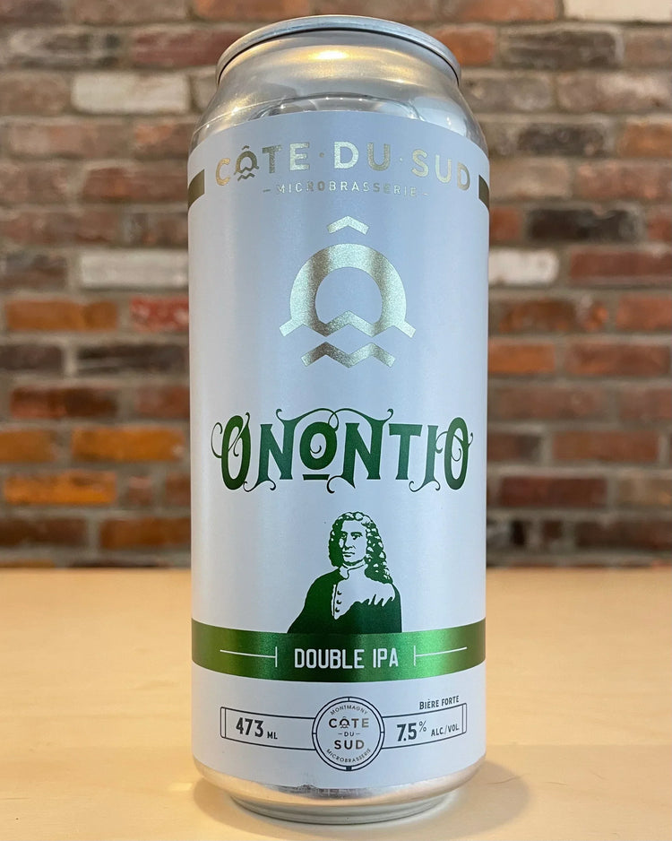 Onontio - Houblonnée - Microbrasserie Côte Du Sud - Beau Dégât Bièrerie de Quartier