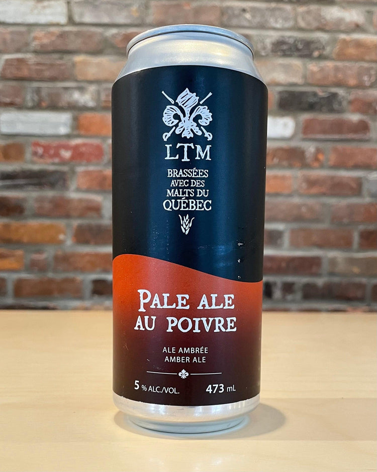 Pale Ale Poivre (LTM) - Ambrée - Les Trois Mousquetaires - Beau Dégât Bièrerie de Quartier