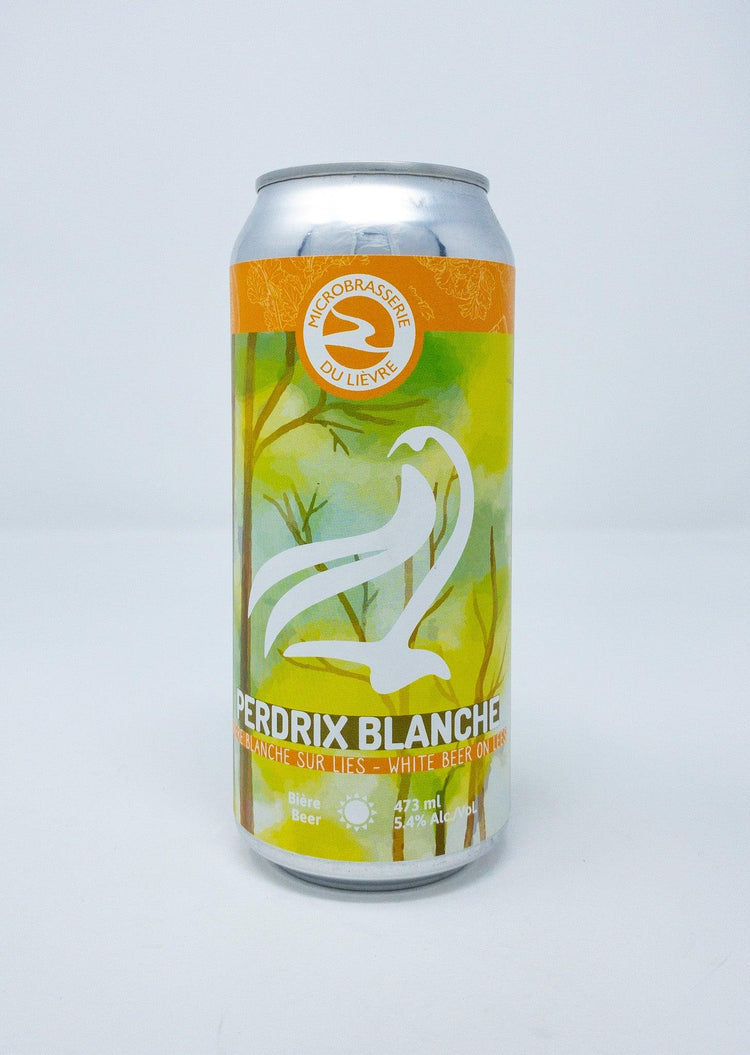 Perdrix Blanche - Blanche - Microbrasserie Du Lièvre - Beau Dégât Bièrerie de Quartier
