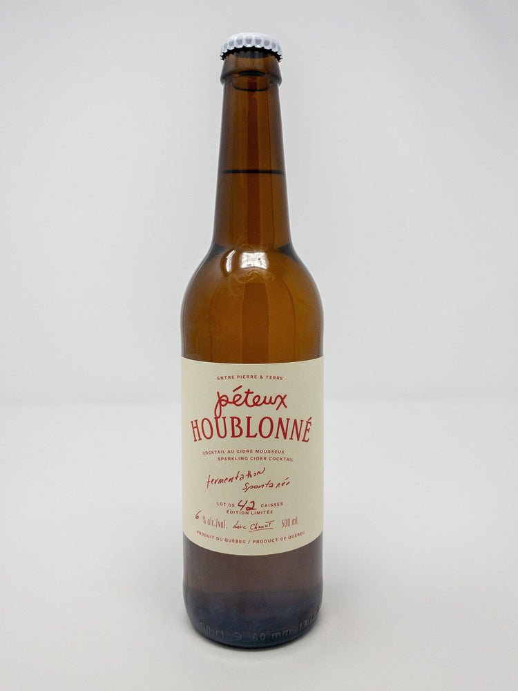 Péteux Houblonnée - Cidre - Entre Pierre & Terre - Beau Dégât Bièrerie de Quartier