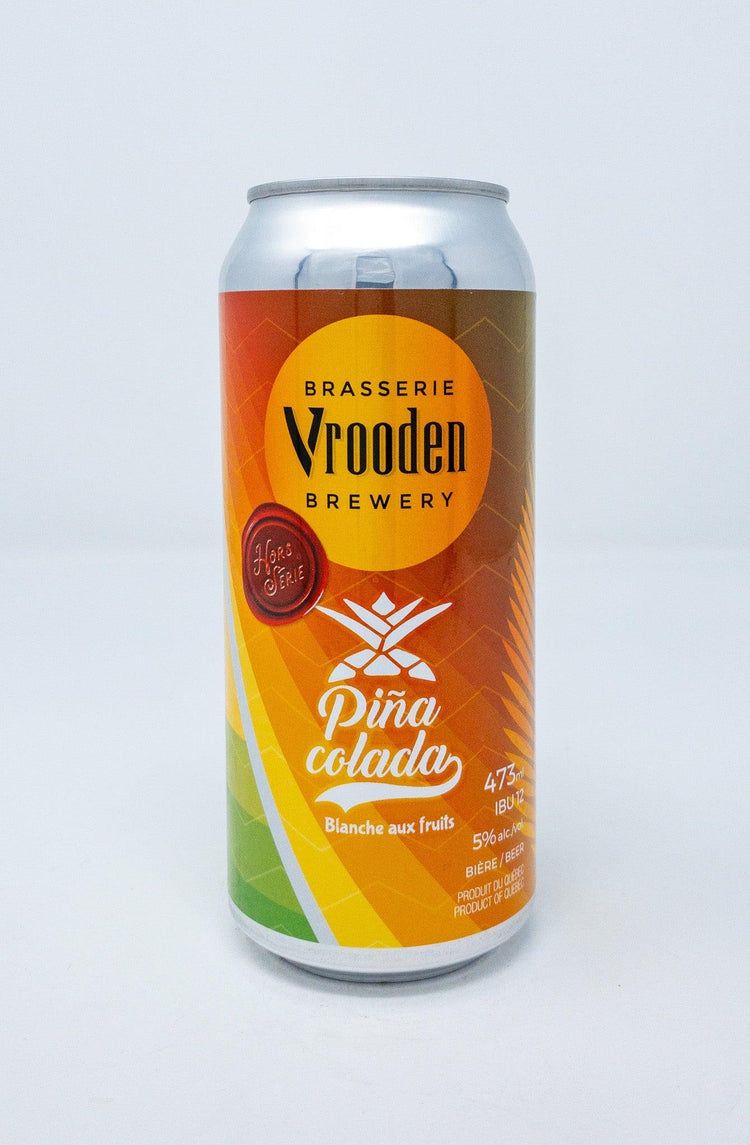 Piña Colada - Blanche - Brasserie Vrooden - Beau Dégât Bièrerie de Quartier