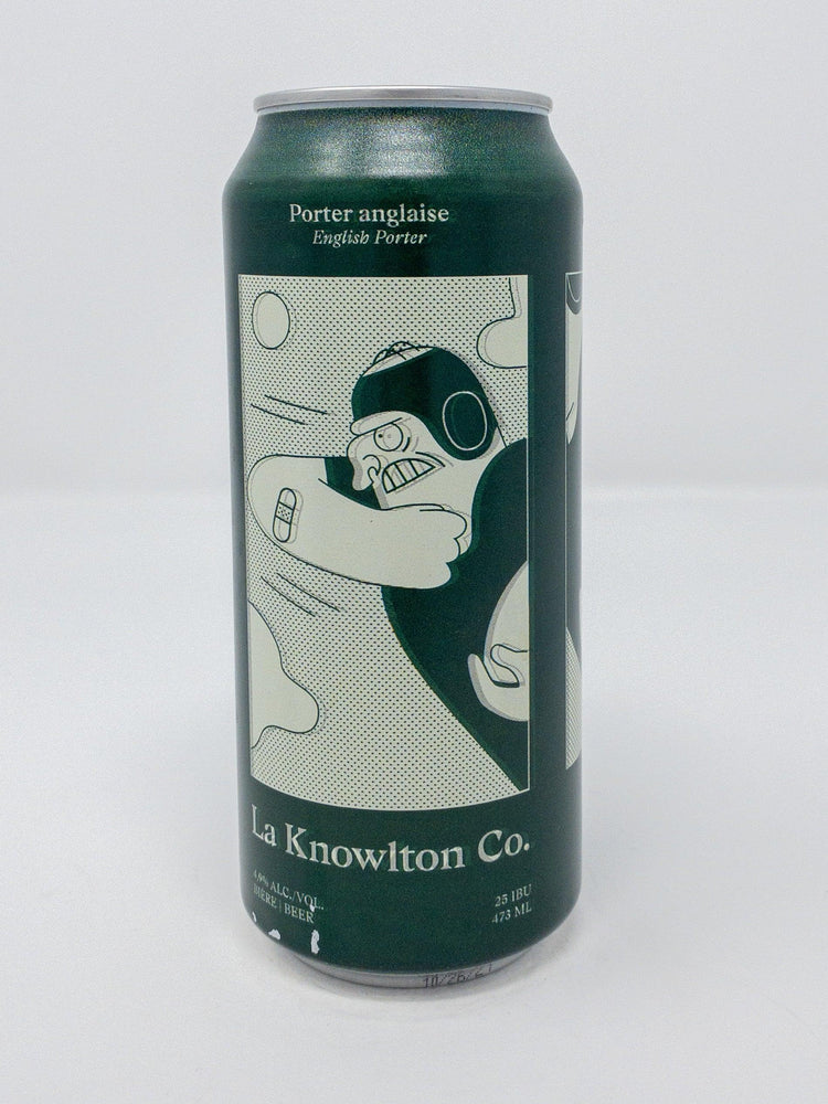 Porter Anglaise - Noire - La Knowlton Co - Beau Dégât Bièrerie de Quartier