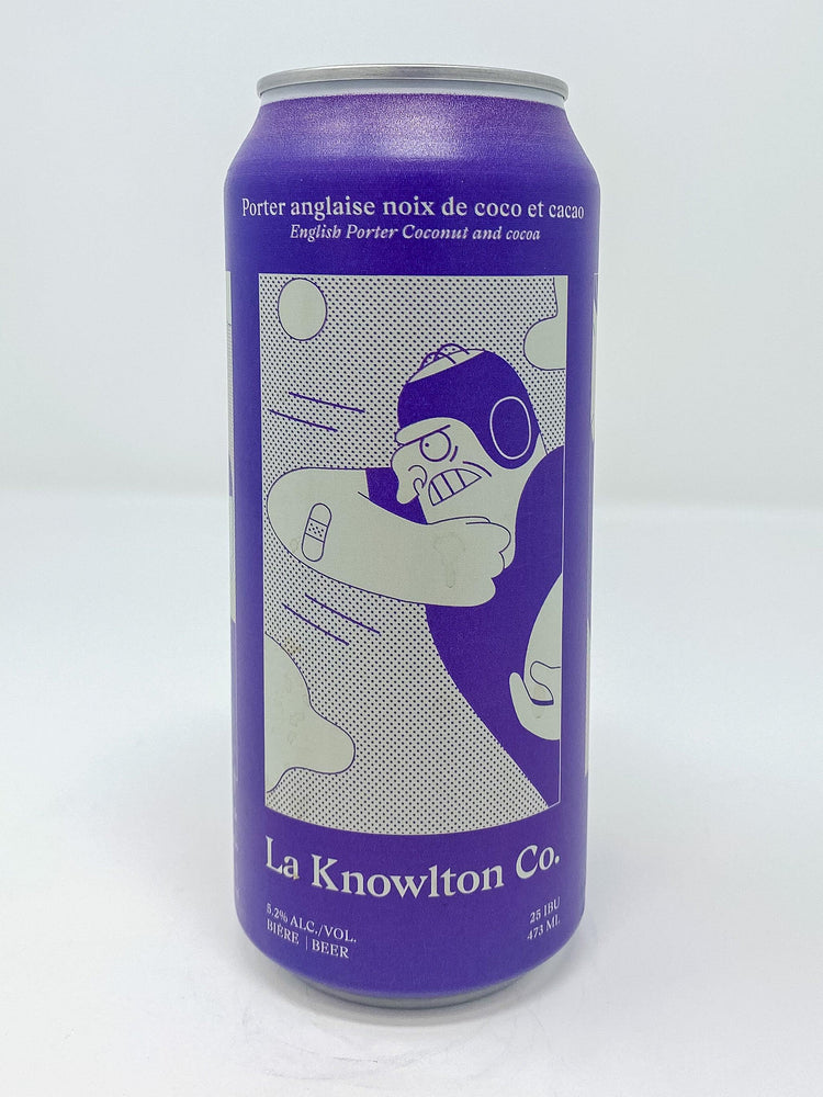 Porter Anglaise noix de coco et cacao - Noire - La Knowlton Co - Beau Dégât Bièrerie de Quartier
