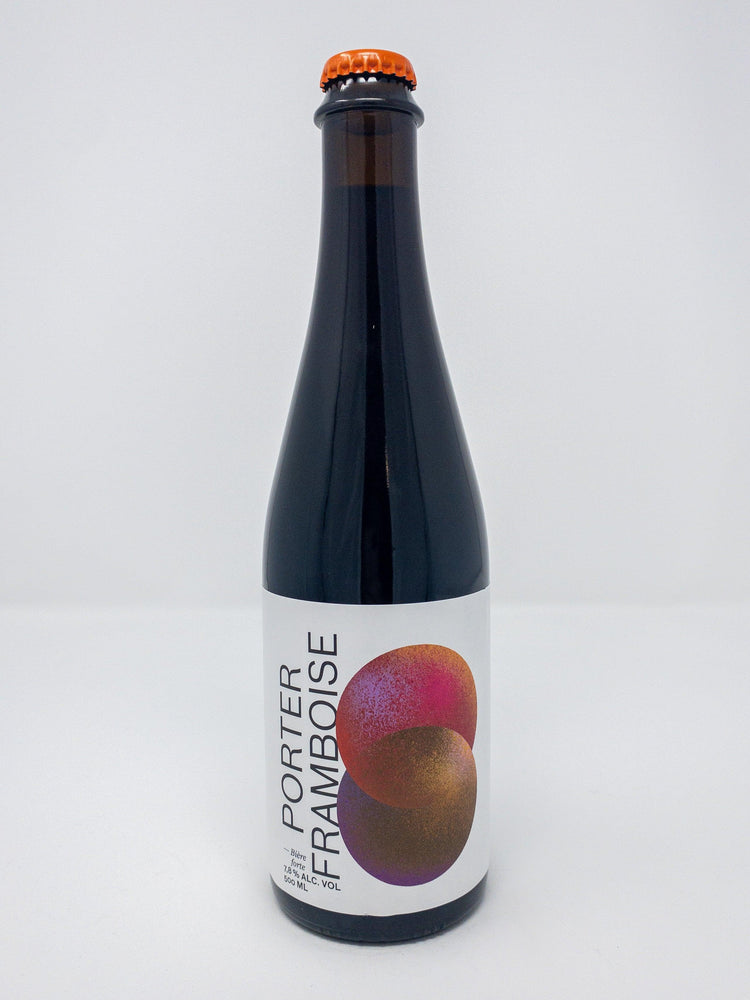 Porter Frambroise - Noire - Brasserie La Ferme - Beau Dégât Bièrerie de Quartier