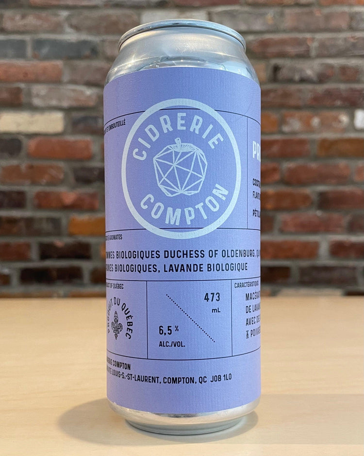 Prune et Lavande (compton) - Cidre - Cidrerie Compton - Beau Dégât Bièrerie de Quartier