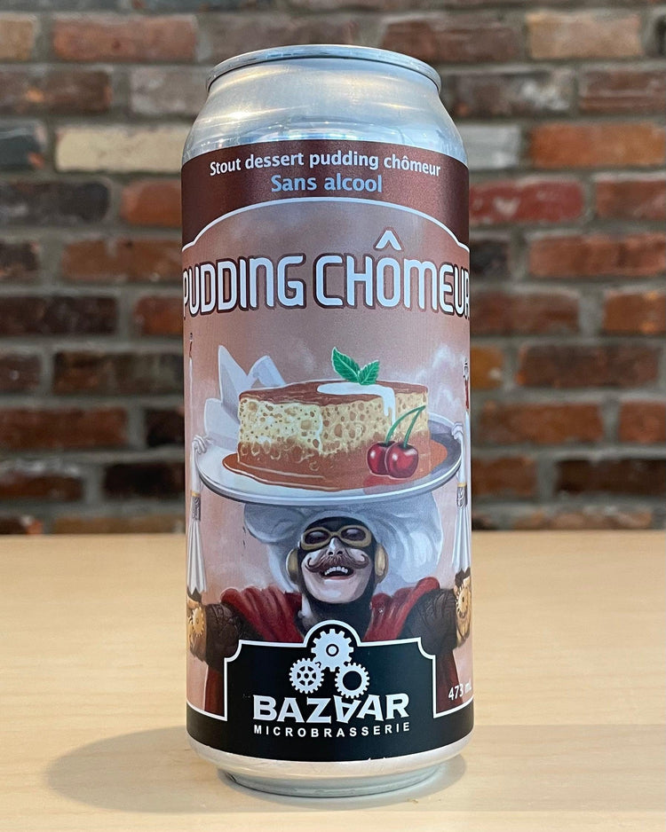 Pudding Chômeur - Houblonnée, Sans Alcool - Le Bazaar Microbrasserie - Beau Dégât Bièrerie de Quartier