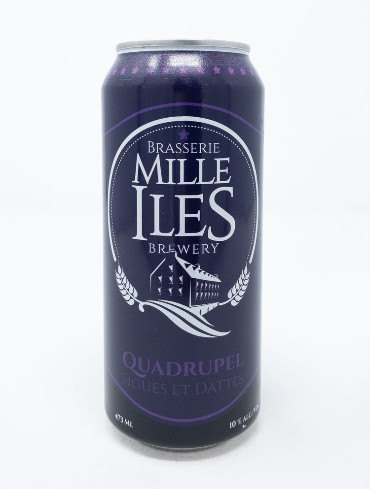 Quadrupel Figues et Dattes - Soif - Milles Îles - Beau Dégât Bièrerie de Quartier
