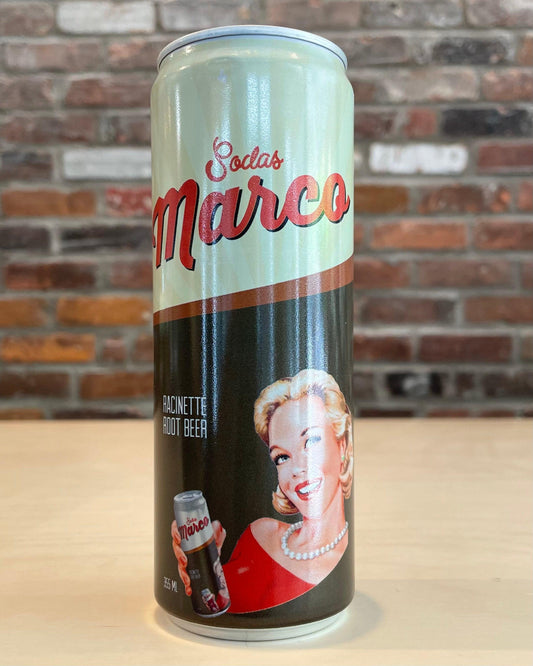 Racinette (canette) - Sans Alcool - Sodas Marco - Beau Dégât Bièrerie de Quartier
