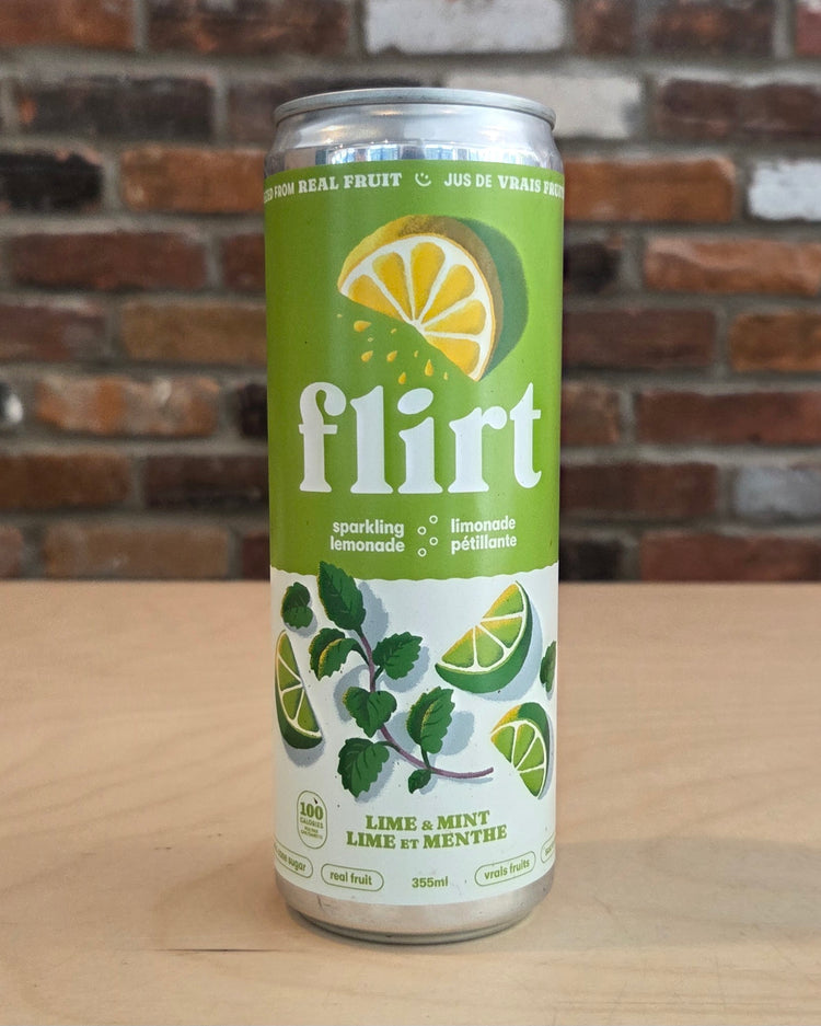 Flirt Limonade pétillante Lime Et Menthe