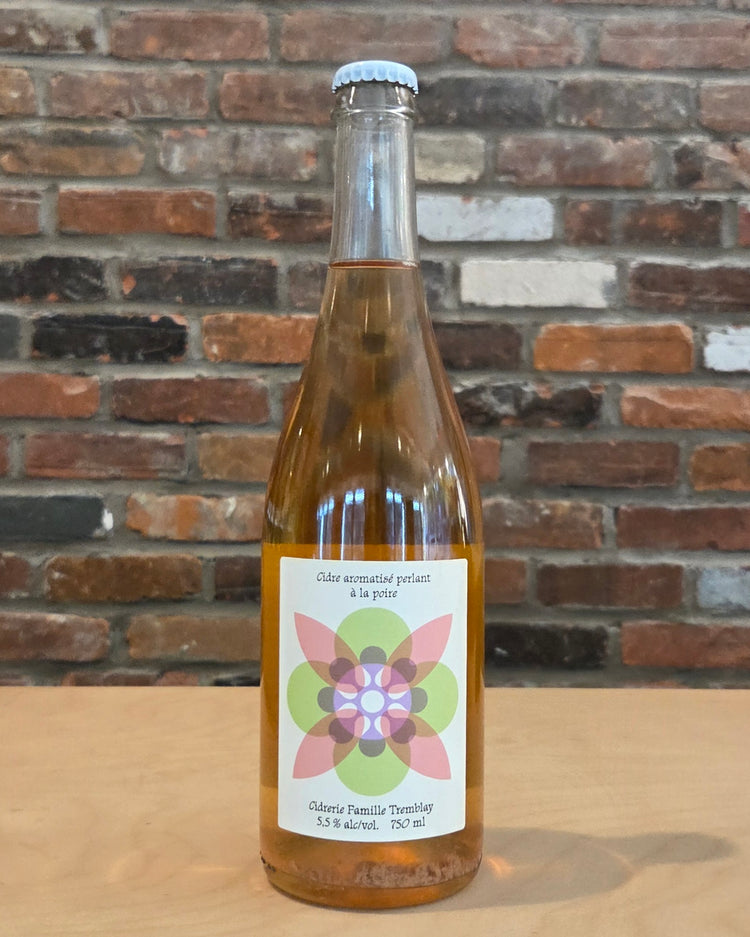 Cidre aromatisé pelitant à la poire
