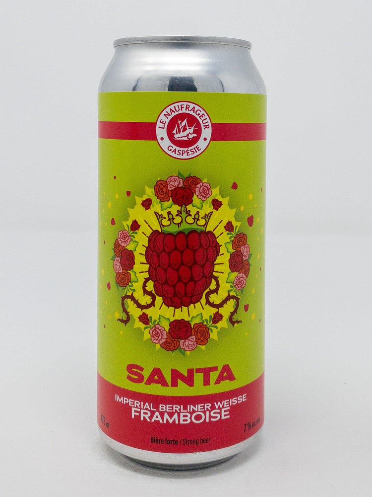 Santa - Blanche - Le Naufrageur - Beau Dégât Bièrerie de Quartier