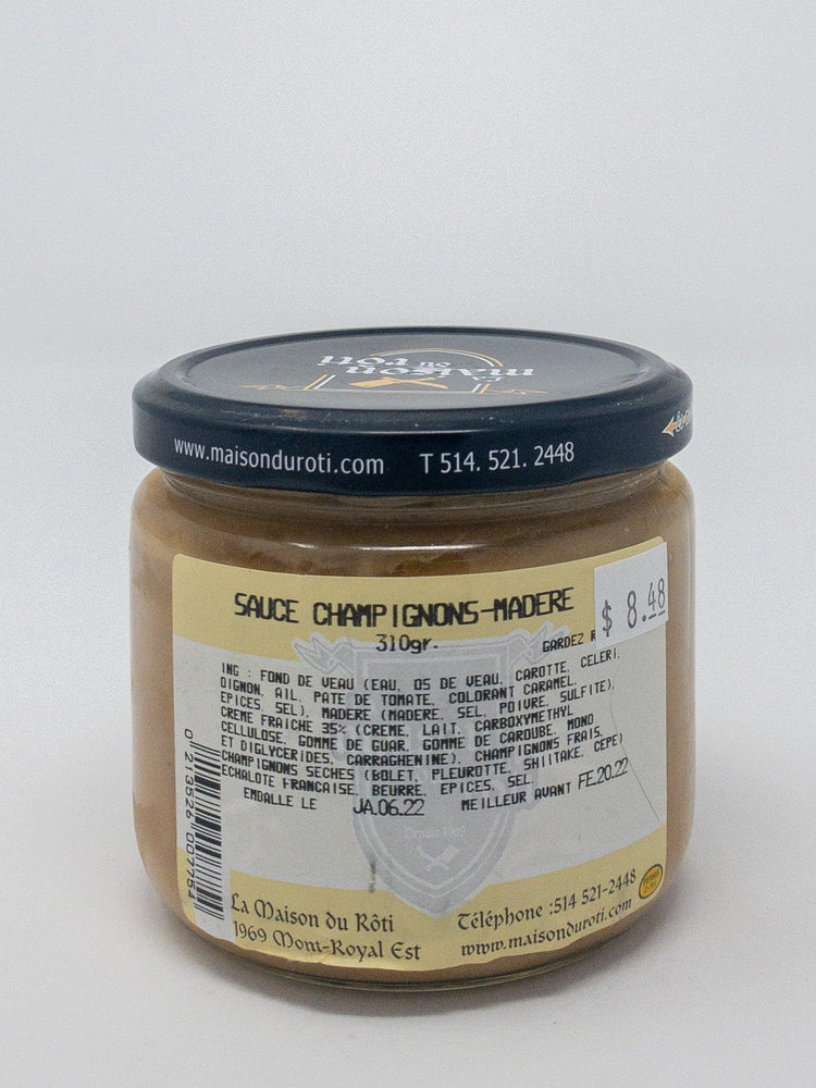 Sauce champignon madère - Pasta - La Maison du Rôti - Beau Dégât Bièrerie de Quartier