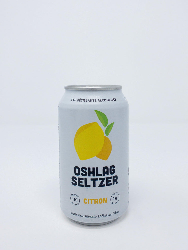 Seltzer Citron - Seltzer - OSHLAG - Beau Dégât Bièrerie de Quartier