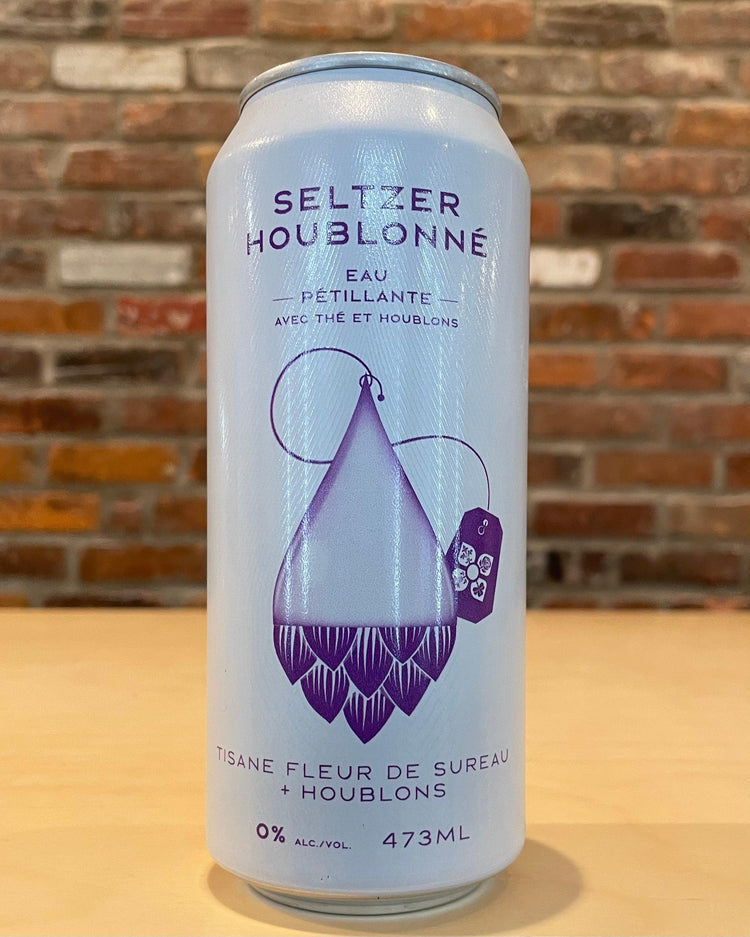 Seltzer Fleur de Sureau - Sans Alcool - 4 Origines - Beau Dégât Bièrerie de Quartier